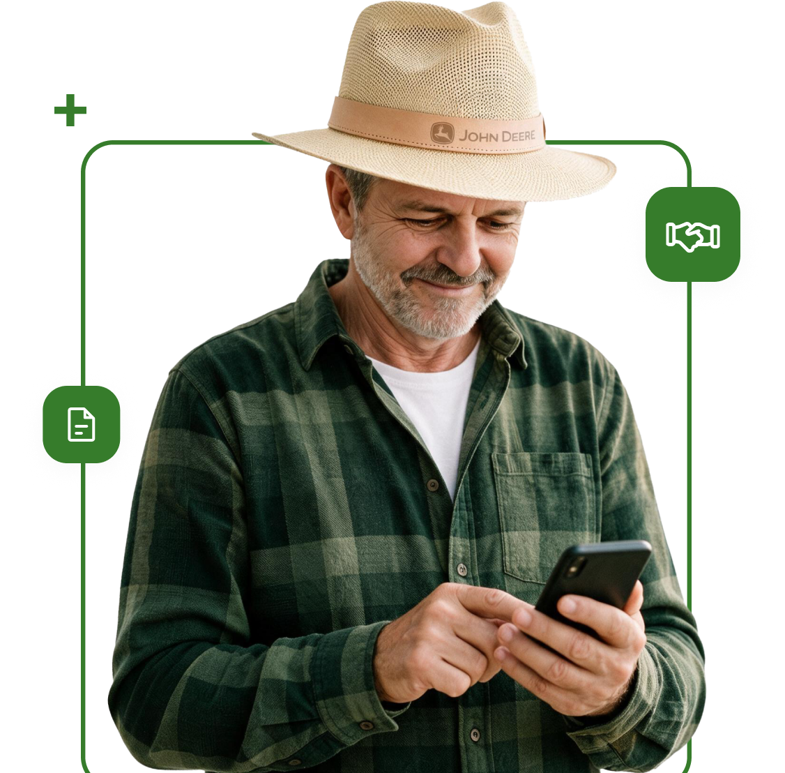 Cliente consultando a renegociação do financiamento no celular